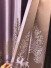 QYFL1821D On Sales Flinders Brocade Faux Silk Trees Grey Purple Custom Made Curtains(Color: Purple)