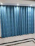 QYFL2020F On Sales Illawarra Velvet Custom Made Curtains(Color: Blue pattern one)