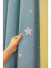 QYFL2302MA 2023 New Arrival Petrel Blue Pink Green Wave Pattern Chenille Ready Made Curtains For Living Room