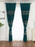 QYFL1321A Barwon European Plaid Blue Grey Purple Jacquard Velvet Custom Made Curtains For Living Room