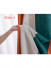 QYFLRDB On Sales Petrel Orange Blue Stripe Chenille Custom Made Curtains