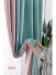 QYFLRDI On Sales Petrel Green Pink Chenille Custom Made Curtains