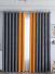 QYFLRDK On Sales Petrel Grey Orange Chenille Custom Made Curtains(Color: Grey Orange)
