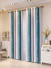 QYFLRDR On Sales Petrel Green Grey Stripe Trees Custom Made Curtains(Color: Green Grey)