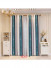 QYFLRDR On Sales Petrel Green Grey Stripe Trees Custom Made Curtains