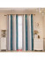 QYFLRDV On Sales Petrel Green Grey Stripe Custom Made Curtains