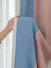  QYH2407A Made To Measure Chenille Curtains Stripe Mediterranean(Color: Pink)