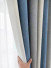  QYH2407A Made To Measure Chenille Curtains Stripe Mediterranean