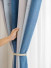 QYH2407C Made To Measure Eyelet Curtains Thick Chenille Stars
