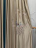 QYHL225C Silver Beach Embroidered Colorful Peacock Faux Silk Custom Made Curtains