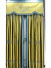 QYHL225U Silver Beach Embroidered Green Pines Champagne Blue Faux Silk Custom Made Curtains