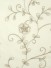 Venus Natural Embroidery Flowers Fabric Sample (Color: Beige)
