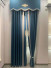 QYI2021CA New Arrival Goulburn European Cashmere Applique Grey Blue Ready Made Curtains