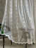 QYI221R Venus Embroidery Beautiful White Leaves Custom Made Sheer