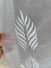 QYI221R Venus Embroidery Beautiful White Leaves Custom Made Sheer