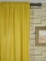 QYK246SC Eos Linen Beige Yellow Solid Custom Made Sheer Curtains (Heading: Rod Pocket)