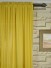 QYK246SCE Eos Linen Beige Yellow Solid Rod Pocket Sheer Curtains Heading Style