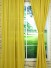 QYK246SC Eos Linen Beige Yellow Solid Custom Made Sheer Curtains (Color: Cyber Yellow)