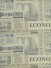 Eos Newspaper Printed Faux Linen Versatile Pleat Curtain (Color: Rackley)