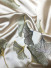 Silver Beach Embroidered Ginkgo Leaves Faux Silk Custom Made Curtains(Color: Beige)