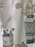 Silver Beach Embroidered Four Treasures Faux Silk Custom Made Curtains(Color: Beige)