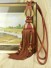 4 Colors QYM04 Curtain Tassel Tiebacks (Color: Red)