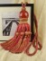 3 Colors QYM12 Curtain Tassel Tiebacks (Color: Red)