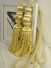 7 Colors QYM16 Curtain Tassel Tiebacks (Color: Yellow)