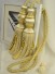 7 Colors QYM16 Curtain Tassel Tiebacks (Color: Yellow in Beige)