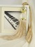 4 Colors QYM20 Curtain Tassel Tiebacks (Color: Beige)