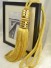 6 Colors QYM23 Curtain Tassel Tiebacks (Color: Yellow)