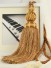 6 Colors QYM30 Curtain Tassel Tiebacks (Color: Brown)