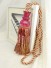 5 Colors QYM38 Curtain Tassel Tiebacks (Color: Red)