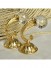 3 Colors QYM63 Acrylic Ball Curtain Tie Back Hold Backs (Color: Gold)