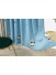 QYOM1221C Cradle Bing Dwen Dwen Blue Custom Made Children Curtains