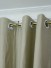 QYQ135AD Modern Solid Yarn Dyed Eyelet Ready Made Curtains Fabric Details