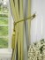 QYQ135CD Modern Big Striped Yarn Dyed Eyelet Ready Made Curtains Decorative Tiebacks