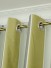 QYQ135CD Modern Big Striped Yarn Dyed Eyelet Ready Made Curtains Fabric Details