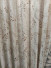 EQYQ241AD extra Wide Linen Blackout Curtains Tab Top Embroidered(Color: Nature)