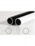 QYR6122 28mm Diameter Aluminum Alloy Acropolis Single Curtain Rod Set 