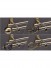 QYR0221 22mm Barrow Iron Double Curtain Rod Set 
