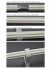 QYR0320 28mm Bates Aluminum Alloy Single Curtain Rod Set