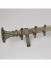 QYR0520 28mm Cardwell Aluminum Alloy Single Curtain Rod Set (Color: Light Champange)