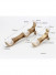 QYR0620 28mm Coree Aluminum Alloy Single Curtain Rod Set 