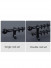 Bluff Knoll 100 Luxury White Black Ball Column Finial Aluminum Alloy Single Double 28mm Curtain rod set