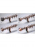 QYR16 28mm diameter Watagan Bronze Nickel Steel Curtain Rod Set Custom Made Length And Finial
