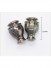 QYR21 28mm diameter Aluminum Alloy Green Bronze and Red Bronze Curtain Rod Set