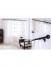 QYR29 28mm White Black Spiral Ball Finial Aluminum Alloy Thick Single Double Curtain rod sets