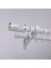 QYR32 28mm Luxury White Black Blue Column Finial Aluminum Alloy Single Double Curtain rod sets