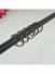 19mm Floral Cork Finial Steel Single Curtain Rod Set Custom Length Curtain Pole Black Rings